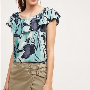 Anthropologie Islander Off the Shoulder Top